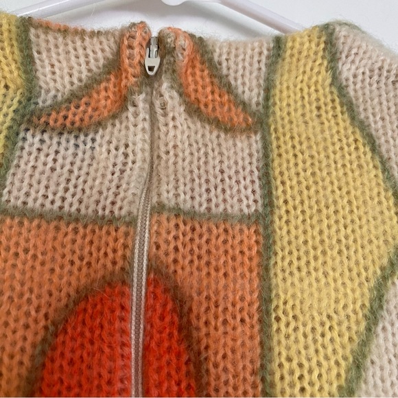 Retro mod mohair sweater - Picture 6 of 7